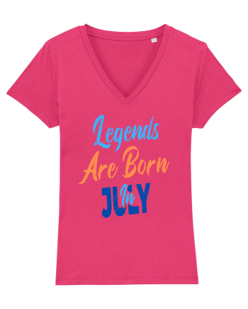 Legends Are Born In July Raspberry