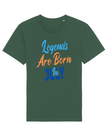 Legends Are Born In July Bottle Green