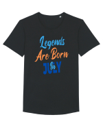 Legends Are Born In July Tricou mânecă scurtă guler larg Bărbat Skater