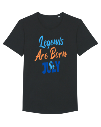 Legends Are Born In July Black