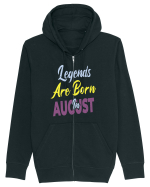 Legends Are Born In August Hanorac cu fermoar Unisex Connector