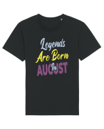 Legends Are Born In August Tricou mânecă scurtă Unisex Rocker