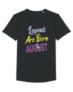Legends Are Born In August Tricou mânecă scurtă guler larg Bărbat Skater