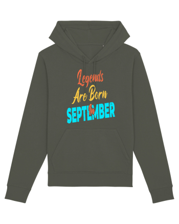 Legends Are Born In September Khaki