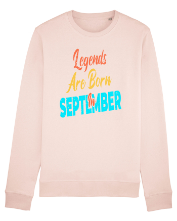Legends Are Born In September Candy Pink