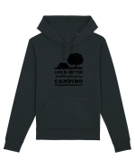 Life is Better When You Go Camping Hanorac Unisex Drummer
