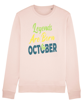 Legends Are Born In October Candy Pink