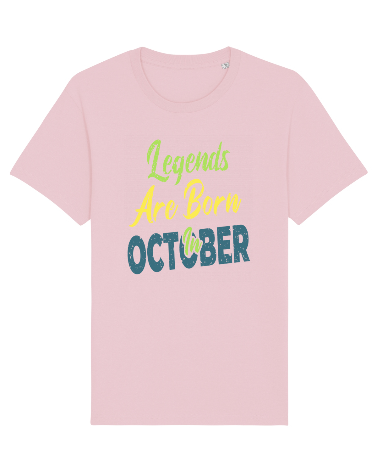 Tricou mânecă scurtă Unisex Rocker Cotton Pink