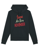 Legends Are Born In November Hanorac Unisex Drummer