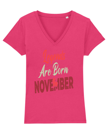 Legends Are Born In November Raspberry
