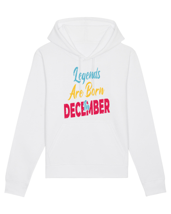 Legends Are Born In December White