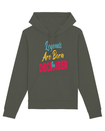 Legends Are Born In December Khaki