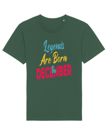 Legends Are Born In December Bottle Green