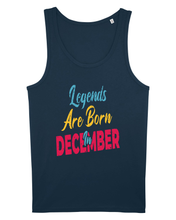Legends Are Born In December Navy
