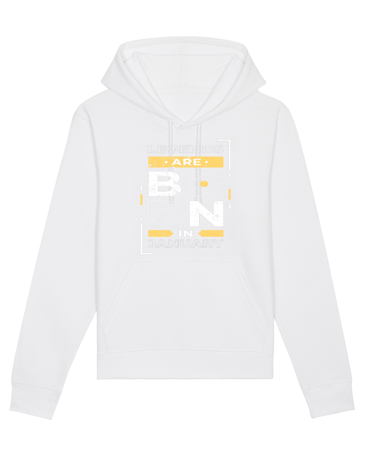 Hanorac Unisex Drummer White