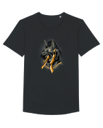 Anubius Tricou mânecă scurtă guler larg Bărbat Skater