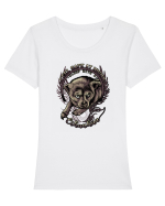 Feel Safe At Night Tricou mânecă scurtă guler larg fitted Damă Expresser