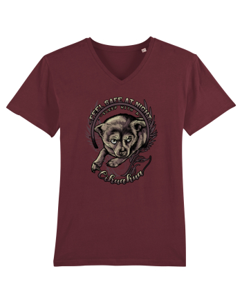 Feel Safe At Night Burgundy