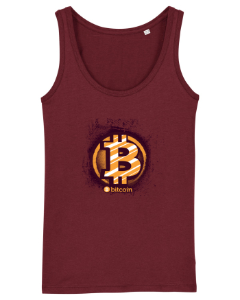 Bitcoin Trader Burgundy