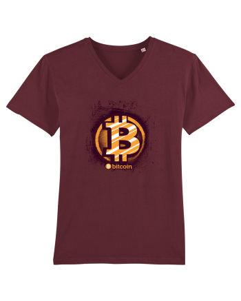 Bitcoin Trader Burgundy