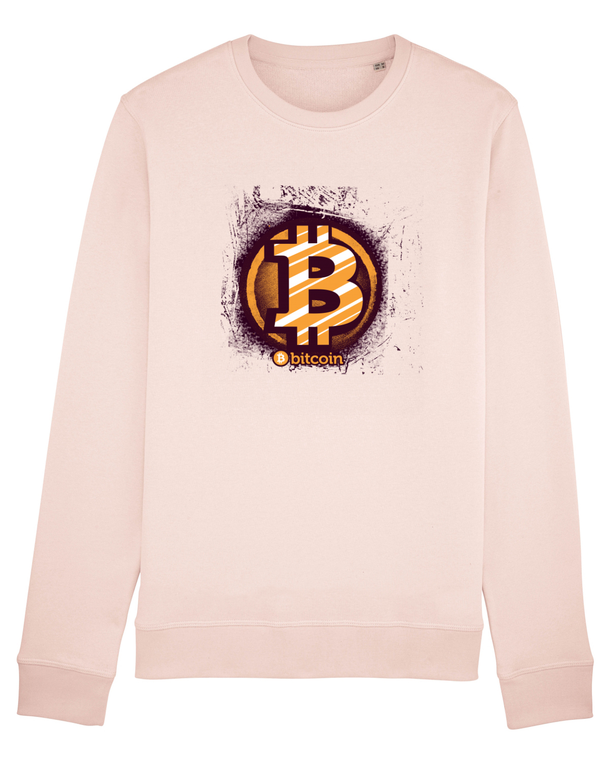 Bluză mânecă lungă Unisex Rise Candy Pink