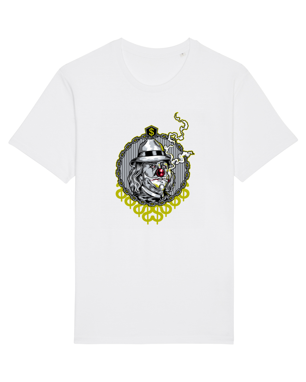 Tricou mânecă scurtă Unisex Rocker White
