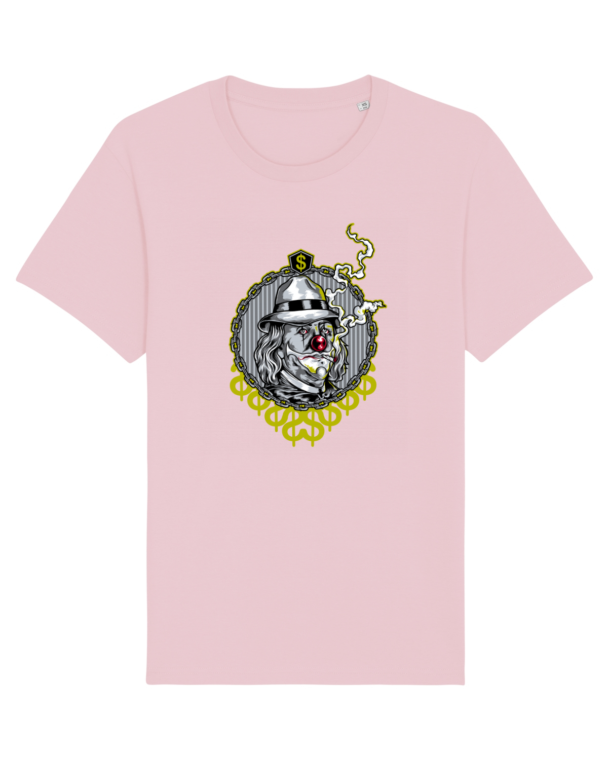 Tricou mânecă scurtă Unisex Rocker Cotton Pink