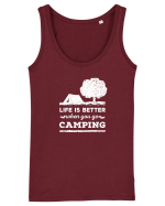 Life is Better When You Go Camping Maiou Damă Dreamer