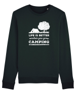 Life is Better When You Go Camping Bluză mânecă lungă Unisex Rise