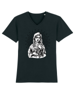 Santa Donna Tricou mânecă scurtă guler V Bărbat Presenter