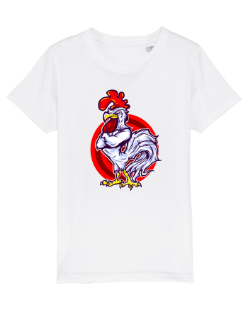 Rooster On Target White