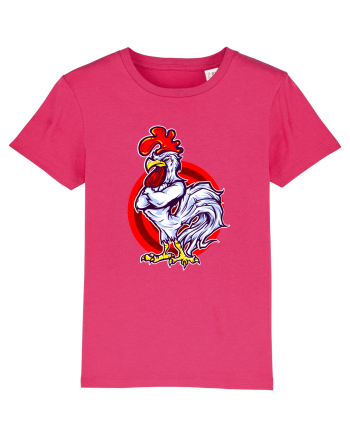 Rooster On Target Raspberry
