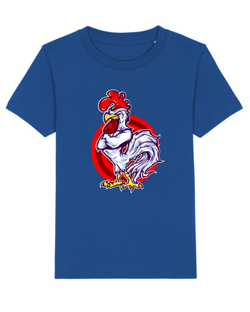 Rooster On Target Majorelle Blue