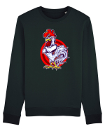 Rooster On Target Bluză mânecă lungă Unisex Rise