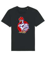 Rooster On Target Tricou mânecă scurtă Unisex Rocker