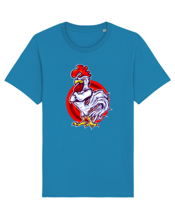 Rooster On Target Azur