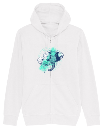 Magical Elephants White
