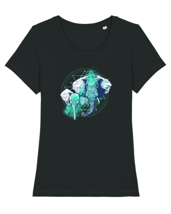 Magical Elephants Black