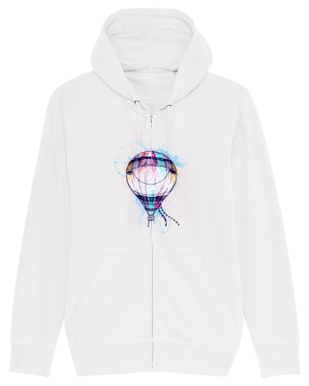 Painted Air Balloon White