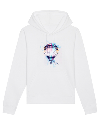 Painted Air Balloon White