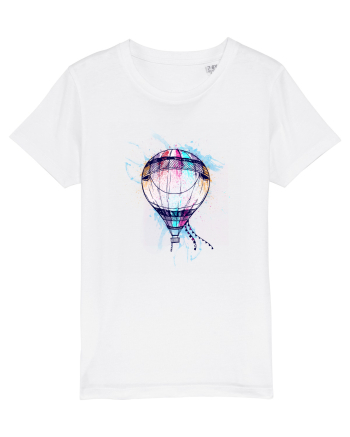 Painted Air Balloon White