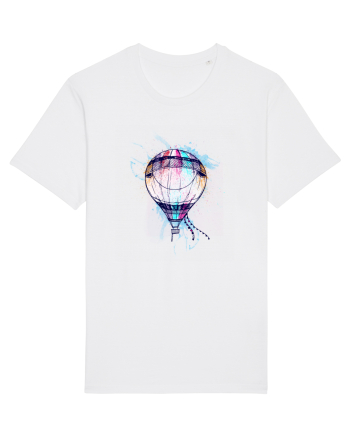 Painted Air Balloon White