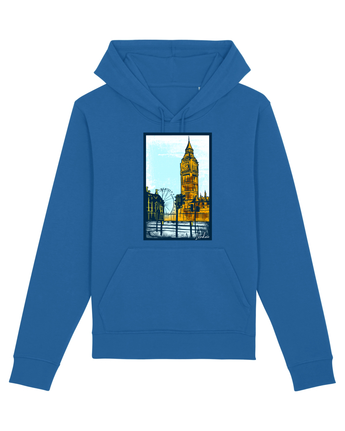 Hanorac Unisex Drummer Royal Blue