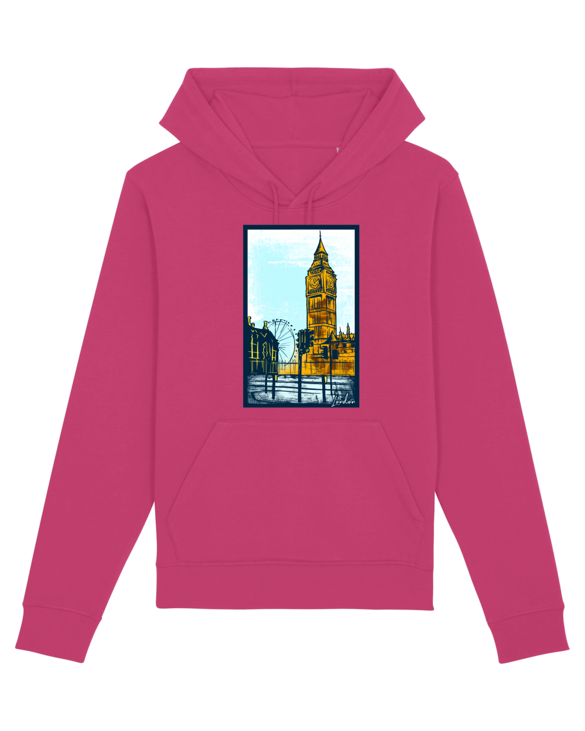 Hanorac Unisex Drummer Raspberry