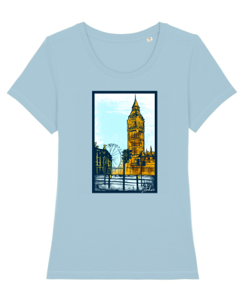 London Big Ben Sky Blue