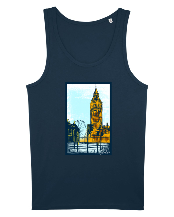 London Big Ben Navy