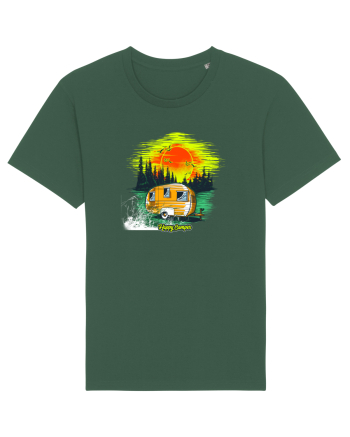 Happy Camper Bottle Green