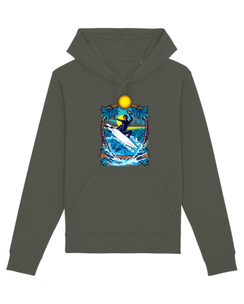 Big Waves Surfing Khaki