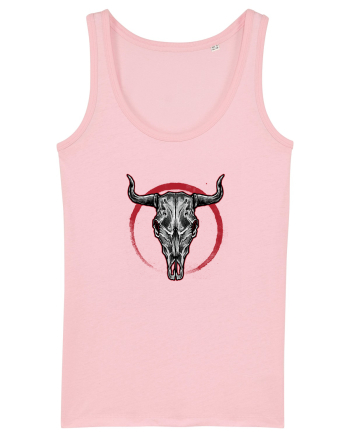 Creepy Red Bull Cotton Pink