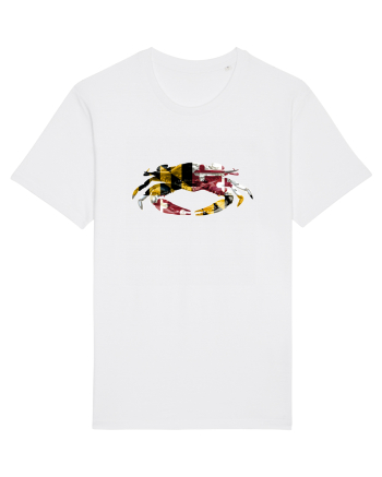Flag Crab White